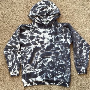 lululemon All Yours Hoodie Tie Dye *Fleece in Size 8